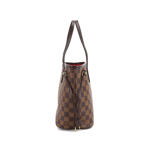 Louis Vuitton Damier Neverfull PM Tote Bag Ebene Brown - Picture 3 of 9